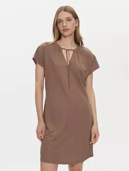 Платье на каждый день свободного покроя Jany 15351683 Only, коричневый