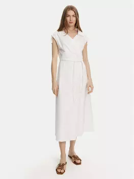 Платье на каждый день свободного покроя Riviera 2513221052 Marella, белый