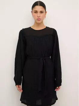 Платье на каждый день трапециевидного кроя Karen By Simonsen, черный