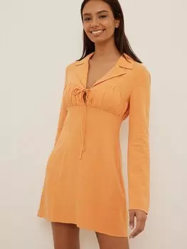 Платье NA-KD, абрикос