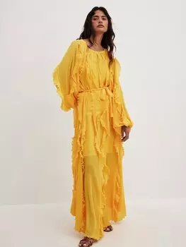 Платье NA-KD, карри