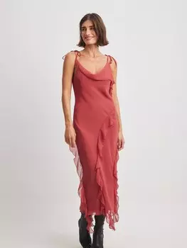 Платье NA-KD, красный