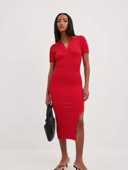 Платье NA-KD, красный