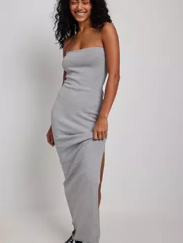 Платье NA-KD, серебро