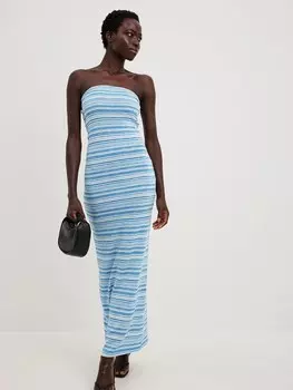 Платье NA-KD, синий/голубой