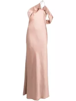 Платье на одно плечо Michelle Mason, розовый