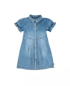 Платье на пуговицах для девочек Levi's Western, синий