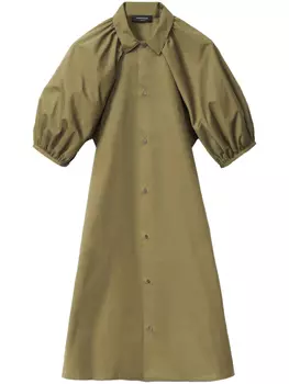 Платье на пуговицах Fabiana Filippi, зеленый