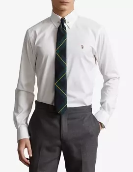 Платье на заказ, рубашка с длинными рукавами Polo Ralph Lauren, белый