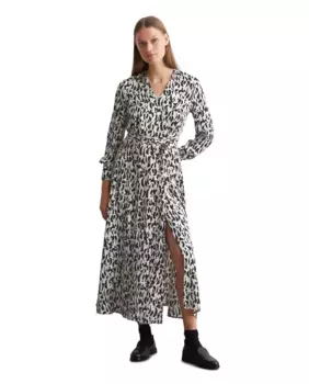 Платье на запах с принтом Lenzing Ecovero MARC O'POLO, многоцветный