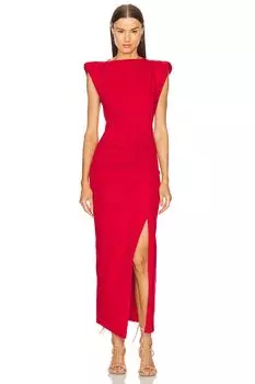 Платье надела Isabel Marant, красный