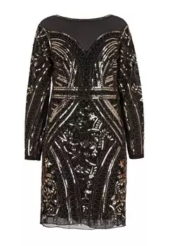 Платье NAEMI Dress, темно-коричневый