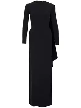 Платье-накидка Balenciaga, черный