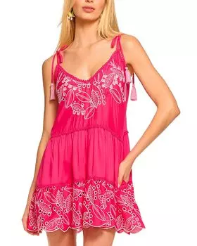 Платье-накидка для плавания Makenzy Ramy Brook, розовый