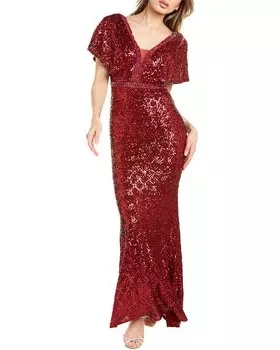 Платье-накидка KALINNU, красный