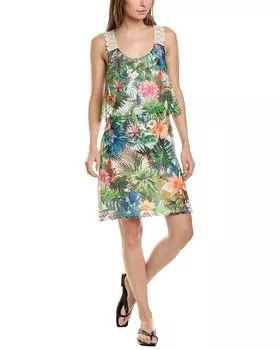 Платье-накидка SAHA, зеленый