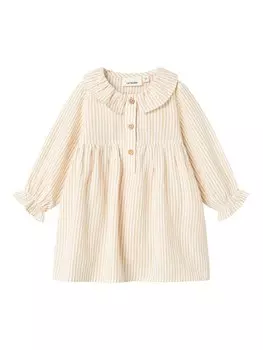 Платье NAME IT Dress, бежевый