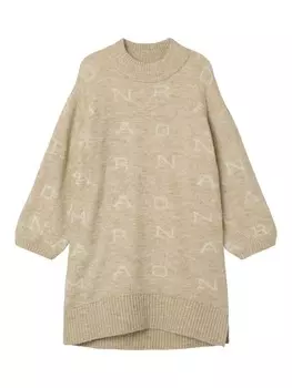 Платье NAME IT Dress, бежевый