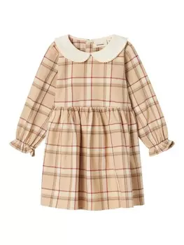 Платье NAME IT Dress, цвет ecru/mottled beige