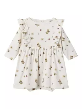 Платье NAME IT Dress, цвет natural white