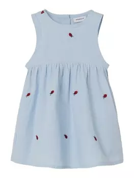 Платье NAME IT Dress Ferilla, светло-голубой