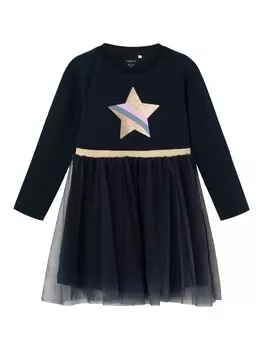 Платье NAME IT Dress NASTAR, цвет Night blue/Sapphire