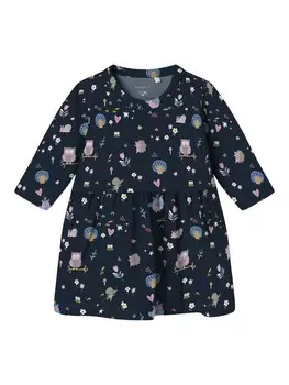 Платье NAME IT Dress VANDORA, цвет Navy/Opal