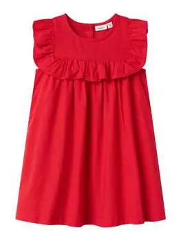 Платье name it, красный