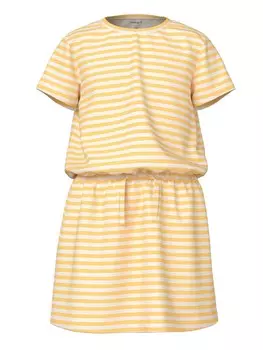 Платье Name It NKFJINNIA SS DRESS PB, разноцветный