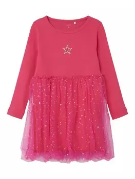 Платье NAME IT NMFrarana, цвет Raspberry