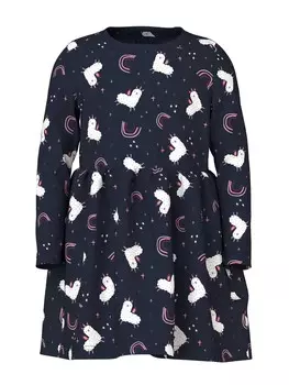 Платье Name It NMFVITENNA LS, синий