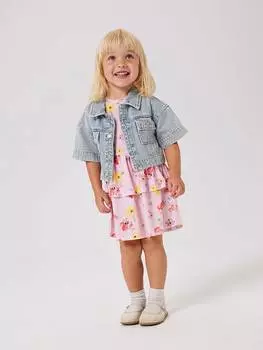 Платье name it, розовый