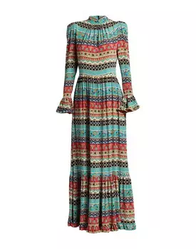 Платье Nanushka, бирюзовый