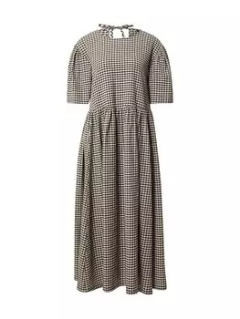 Платье Nasty Gal, бежевый/черный