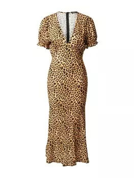 Платье Nasty Gal, коричневый