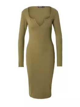 Платье Nasty Gal, оливковый