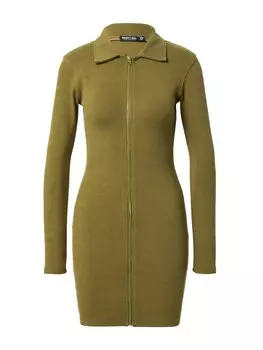 Платье Nasty Gal, оливковый