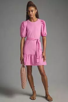 Платье Nation LTD Evangeline с поясом, фиолетовый