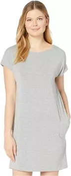 Платье Natural Elegance с короткими рукавами Hanro, цвет Grey Melange