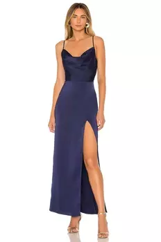 Платье NBD Lila Gown, цвет Blueberry