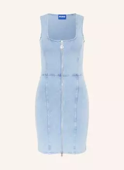 Платье Nelipa в джинсовом стиле Hugo Blue, голубой
