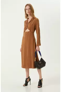 Платье Network, коричневый