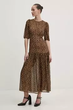 Платье Never Fully Dressed, коричневый