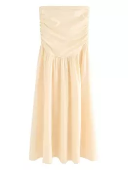 Платье Next, цвет Pastel yellow