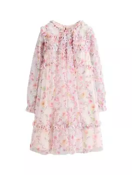 Платье Next, цвет Rose/Dark pink