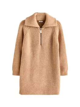 Платье Next Dress, бежевый