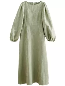 Платье Next, зеленый