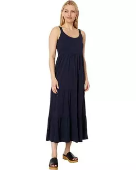 Платье NIC+ZOE Tiered Maxi Dress, цвет Dark Indigo