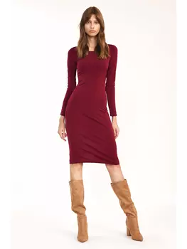 Платье Nife, бордо