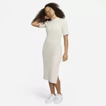 Платье Nike Sportswear Essential, цвет Light Orewood Brown/Sail